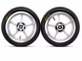 Chrome Supermoto Wheels (Heybike Villan, Yozma, Tuttio, mini motos)